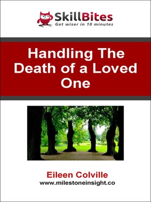 cover image of Handling the Death of a Loved One